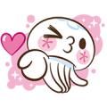 Clara the Jellyfish Animated Stickers