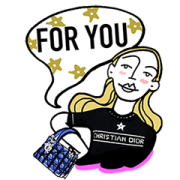 Dior Thailand exclusive LINE stickers Dior Thailand exclusive LINE stickers Sticker for LINE & WhatsApp | ZIP: GIF & PNG
