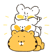 Happy Day with ANKOKOANKO Happy Day with ANKOKOANKO Sticker for LINE & WhatsApp | ZIP: GIF & PNG