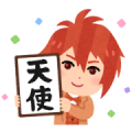 IDOLiSH7 × Irasutoya Stickers Sticker for LINE & WhatsApp | ZIP: GIF & PNG