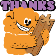 MAOUP-a MUNCH a day keeps bad moods away MAOUP-a MUNCH a day keeps bad moods away Sticker for LINE & WhatsApp | ZIP: GIF & PNG