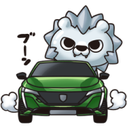 Peugeot × NEGI Vol.2 Sticker for LINE & WhatsApp | ZIP: GIF & PNG