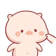 Piggy MengMeng PiggyMengMeng Sticker for LINE & WhatsApp | ZIP: GIF & PNG