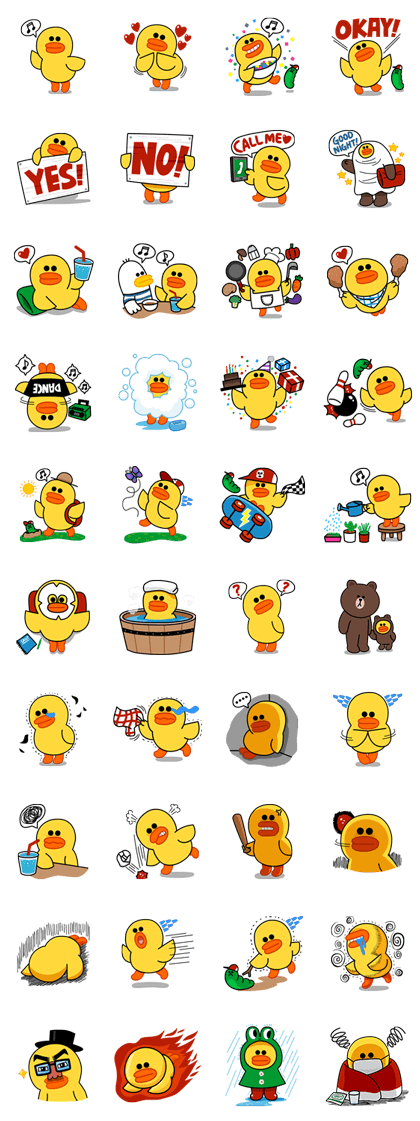 Sally: Special Edition Line Sticker GIF & PNG Pack: Animated & Transparent No Background | WhatsApp Sticker