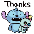 Stitch by Yuji Nishimura Sticker for LINE & WhatsApp | ZIP: GIF & PNG