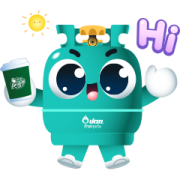 Tank Tank Good Mood Good Food Sticker for LINE & WhatsApp | ZIP: GIF & PNG