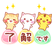 Animated Cats 7 Sticker for LINE & WhatsApp | ZIP: GIF & PNG