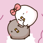 BW Chickens: Thank God I've You BWChickens: Thank God I've You Sticker for LINE & WhatsApp | ZIP: GIF & PNG