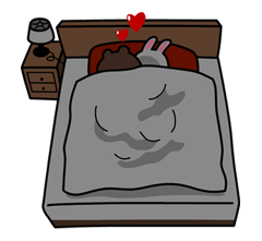 Brown & Cony's Secret Date! Brown & Cony's Secret Date! Sticker for LINE & WhatsApp | ZIP: GIF & PNG