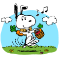 Brown Farm & Snoopy Tie-Up! Sticker for LINE & WhatsApp | ZIP: GIF & PNG