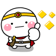 Cyber-bousai×Hero SHIROMARU and Friends Sticker for LINE & WhatsApp | ZIP: GIF & PNG