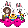 Happy Easter Sticker for LINE & WhatsApp | ZIP: GIF & PNG