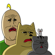 JJALTOON: Wag Ja Ji Ggeor Beast Friends Sticker for LINE & WhatsApp | ZIP: GIF & PNG