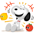 LINE Bubble 2 × Snoopy Sticker for LINE & WhatsApp | ZIP: GIF & PNG