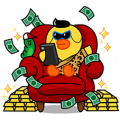 LINE Characters: Shopping Girls Sticker for LINE & WhatsApp | ZIP: GIF & PNG