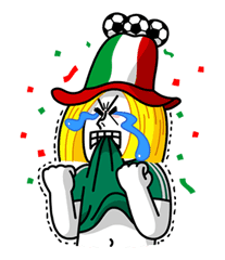 LINE Characters:Towards Brazil 2014 Sticker for LINE & WhatsApp | ZIP: GIF & PNG