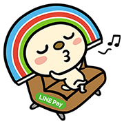 LINE Pay × 7-ELEVEN Sticker for LINE & WhatsApp | ZIP: GIF & PNG