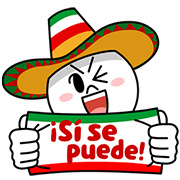LINE Soccer Fever: Mexico Sticker for LINE & WhatsApp | ZIP: GIF & PNG