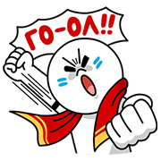 LINE Soccer Fever: Russia LINE Soccer Fever: Russia Sticker for LINE & WhatsApp | ZIP: GIF & PNG