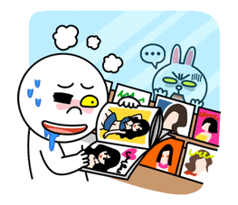Line characters go to the store Sticker for LINE & WhatsApp | ZIP: GIF & PNG