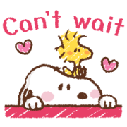 Polite Snoopy for All Occasions Sticker for LINE & WhatsApp | ZIP: GIF & PNG