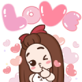 Pukpang Cutie [BIG] Stickers