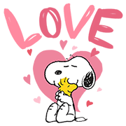 SNOOPY × LINE Puzzle TanTan Sticker for LINE & WhatsApp | ZIP: GIF & PNG