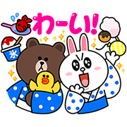 ｢CALPIS WATER｣ Original Design Sticker for LINE & WhatsApp | ZIP: GIF & PNG