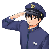 AOZAKURA Sticker for LINE & WhatsApp | ZIP: GIF & PNG