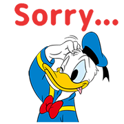 Animated Donald Duck Animated Donald Duck Sticker for LINE & WhatsApp | ZIP: GIF & PNG