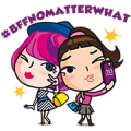 BFF Moments at 313 Sticker for LINE & WhatsApp | ZIP: GIF & PNG