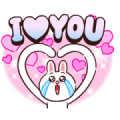 BROWN & CONY Cheer Stickers Sticker for LINE & WhatsApp | ZIP: GIF & PNG