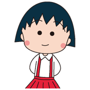 Chibi Maruko Chan: Family Ed. Sticker for LINE & WhatsApp | ZIP: GIF & PNG
