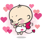 Chocola baby Basic Edition Sticker for LINE & WhatsApp | ZIP: GIF & PNG