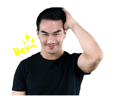 Joe Taslim in Action! Sticker for LINE & WhatsApp | ZIP: GIF & PNG