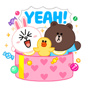 LINE X UNICEF: Sweet Love Sticker for LINE & WhatsApp | ZIP: GIF & PNG