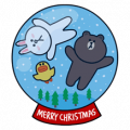LINE X-mas Special Sticker for LINE & WhatsApp | ZIP: GIF & PNG