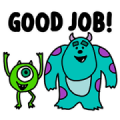 Monsters, Inc. (Work Stickers)