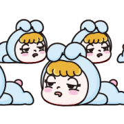 Rosie the Hopping Bunny: Sweet Days! Rosie the Hopping Bunny: Sweet Days! Sticker for LINE & WhatsApp | ZIP: GIF & PNG