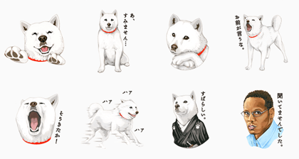 Siratoke Otousan (892) Line Sticker GIF & PNG Pack: Animated & Transparent No Background | WhatsApp Sticker