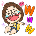 TuaGom is coming back with popup & sound Sticker for LINE & WhatsApp | ZIP: GIF & PNG
