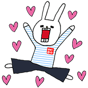 UH × UNIQLO Sticker for LINE & WhatsApp | ZIP: GIF & PNG