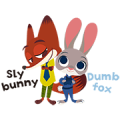 Zootopia: Animated Stickers Sticker for LINE & WhatsApp | ZIP: GIF & PNG