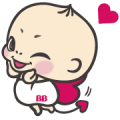 Chocola Baby Vol. 3 Sticker for LINE & WhatsApp | ZIP: GIF & PNG