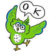 studio CLIP｜『it carry happiness』 Sticker for LINE & WhatsApp | ZIP: GIF & PNG