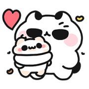 Akunya and Maonya's Official Stickers Sticker for LINE & WhatsApp | ZIP: GIF & PNG