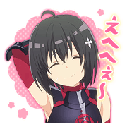 Anime "BOFURI" Sticker for LINE & WhatsApp | ZIP: GIF & PNG