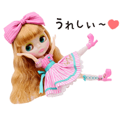 Blythe Doll 3 Blythe Doll 3 Sticker for LINE & WhatsApp | ZIP: GIF & PNG