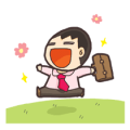 Dogdiri Sticker for LINE & WhatsApp | ZIP: GIF & PNG