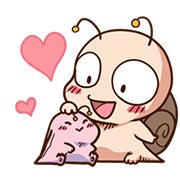 Love Love Tumurin Love Love Tumurin Sticker for LINE & WhatsApp | ZIP: GIF & PNG